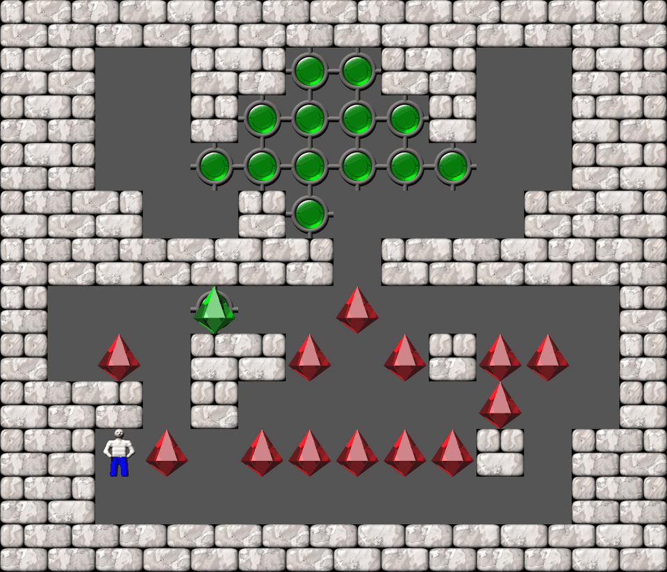 Сокобан More Bugs collections уровень 170
